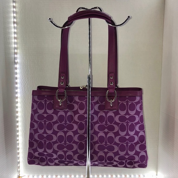 NWOT Plum Penelope Carry All Shoulder Coach Bag - Picture 2 of 7